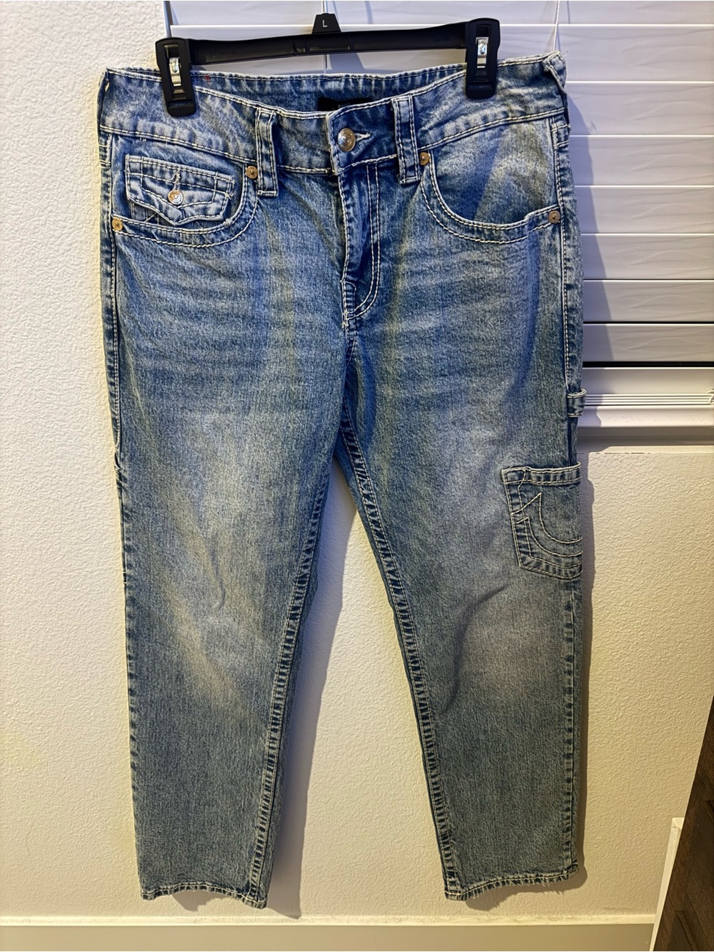 TRUE RELIGION Ricki Relaxed Straight Jeans